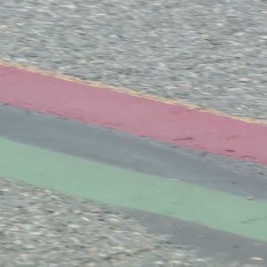 New street striping in Providence honors Pan-African community