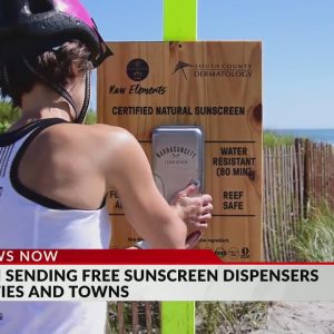 RI adding more sunscreen dispensers at beaches, parks