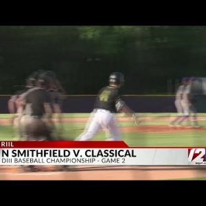 Classical forces Game 3 vs. North Smithfield in DIII baseball championship