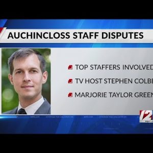 Auchincloss staff embroiled in disputes involving Colbert, Taylor Greene