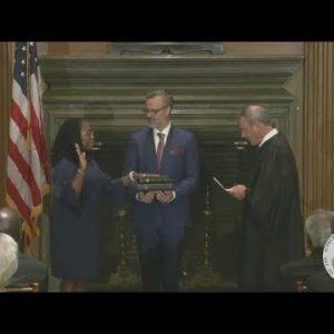 VIDEO NOW: Ketanji Brown Jackson is sworn in to the Supreme Court