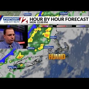 Weather Now:  Showers and T'storms for Monday