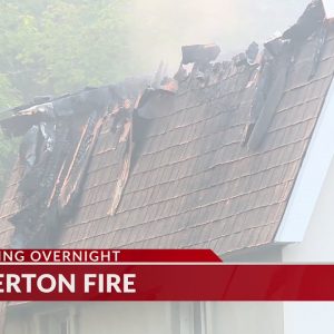1 hospitalized in Tiverton house fire