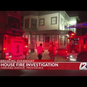 13 displaced by South Providence fire