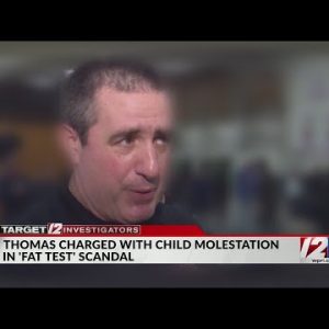 Aaron Thomas charged with child molestation in naked fat tests scandal