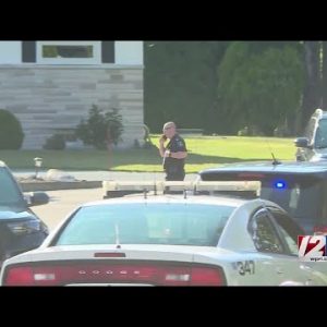 Armed suspect holed up inside North Providence home