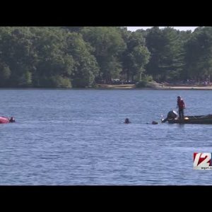 Dive teams recover body of kayaker in the water at Lincoln Woods