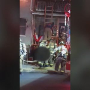 Firefighter recounts rescuing man from Providence balcony