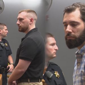 Men charged with posting white nationalist flyers plead not guilty