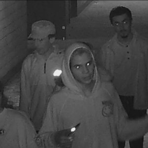 Police looking for suspects who broke into Warwick school