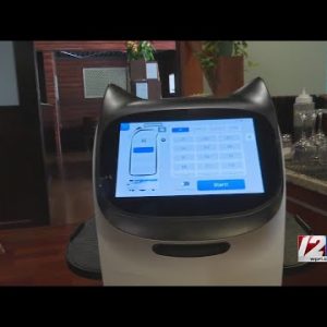 Robot server brings meals to patrons at Warwick restaurant