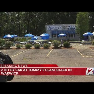 Two hit by a car at a Warwick clam shack