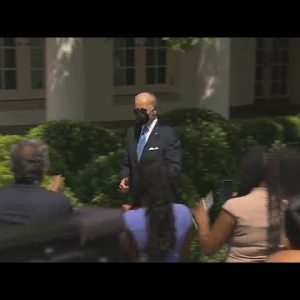 VIDEO NOW: President Biden remarks from the Rose Garden