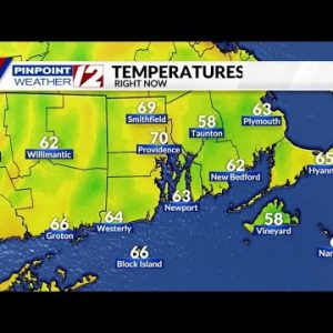 Weather Now: Comfy, Dry Overnight; Sunny and Warm for the Fourth of July