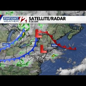 Weather Now: Spotty Showers Today; Storms Tonight
