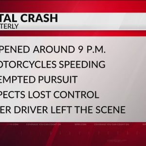 Westerly man killed in motorcycle crash