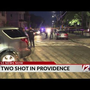 2 men shot near Providence park