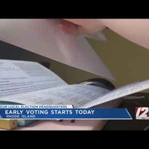 Early voting for RI Primary Election underway