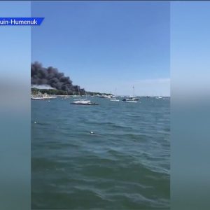 Fire breaks out at Mattapoisett boat yard