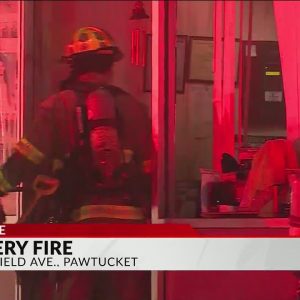 Pawtucket storefronts damaged by fire