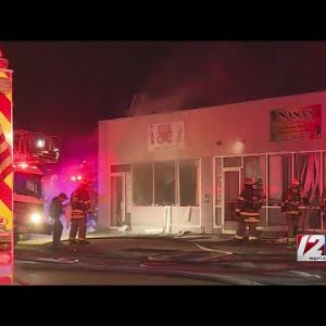 Pawtucket storefronts damaged by fire