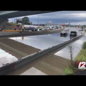 RIDOT: I-195 flooded by 'extraordinary' rainfall