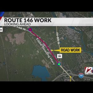 RIDOT to begin roadwork on Route 146