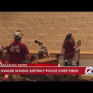 Uvalde school board fires police chief after mass shooting