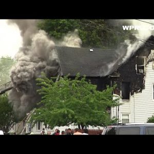 VIDEO NOW: Crews respond to Pawtucket house fire