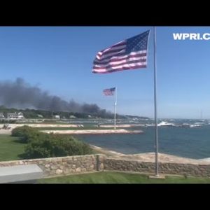 VIDEO NOW: Fire breaks out at Mattapoisett boat yard