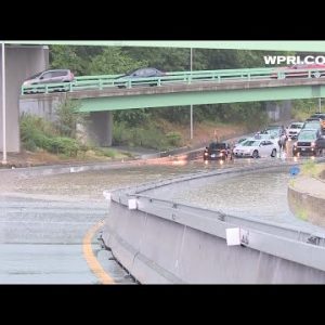 VIDEO NOW: Flooding on 195 West
