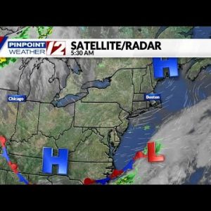 Weather Now: Sunny & Dry End to the Weekend, Humid Start to the Week