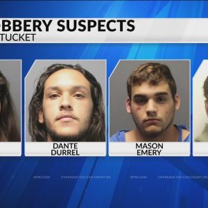 4 arrested in connection with Pawtucket armed robbery