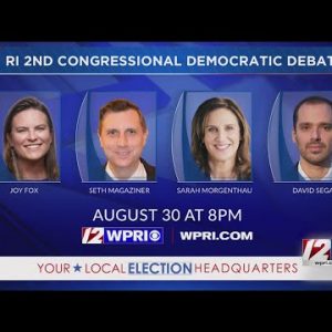 Candidates vying for congressman Jim Langevin's seat will debate tonight