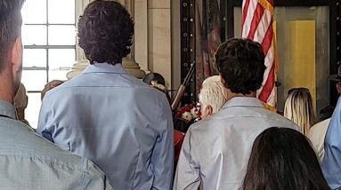 9 11 Ceremony!   In Memoriam At The Rhode Island State House September 11, 2022