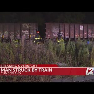 Man struck by train in Cumberland