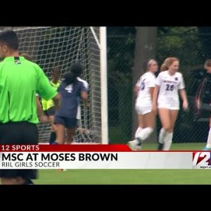 Moses Brown girls soccer blanks Mount Saint Charles