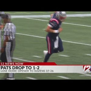 Patriots QB Jones leaves with leg injury after 3rd pick