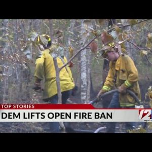 RI DEM lifts open fire ban at state campgrounds