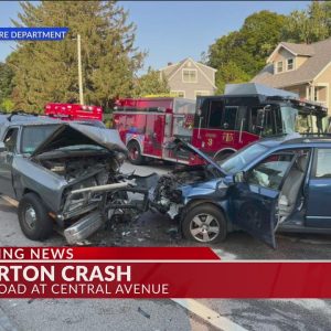 Tiverton crash