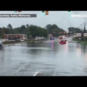 VIDEO NOW: Narragansett flooding Tuesday morning
