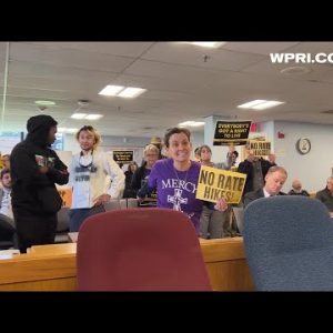 VIDEO NOW: Public protests rate hike at PUC meeting