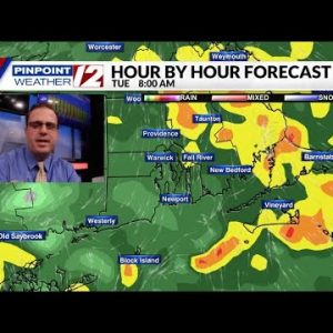Weather Alert:  Frequent Showers Mon/Tue, Some Flooding