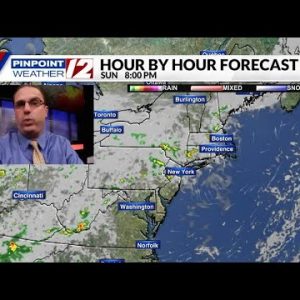 Weather Alert:  Rain, Some Heavy, Expected Monday into Tuesday