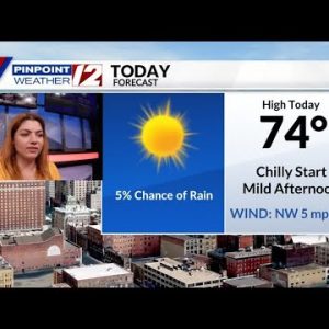 Weather Now: Cool Night, Mild Days Continue
