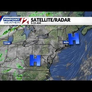 Weather Now: Dry & Sunny Today; Tracking Labor Day Showers