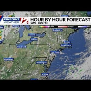 Weather Now:  Dry Weather for Back-to-School Monday