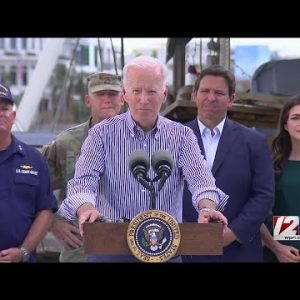 Biden to storm-ravaged Florida: ‘We’re not going to leave’
