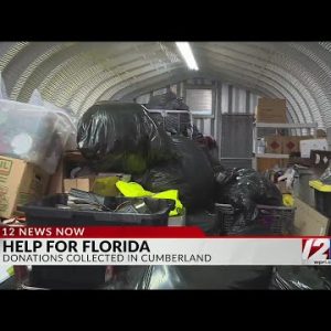 Donations collected for people impacted by Hurricane Ian