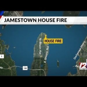 Family displaced following Jamestown house fire